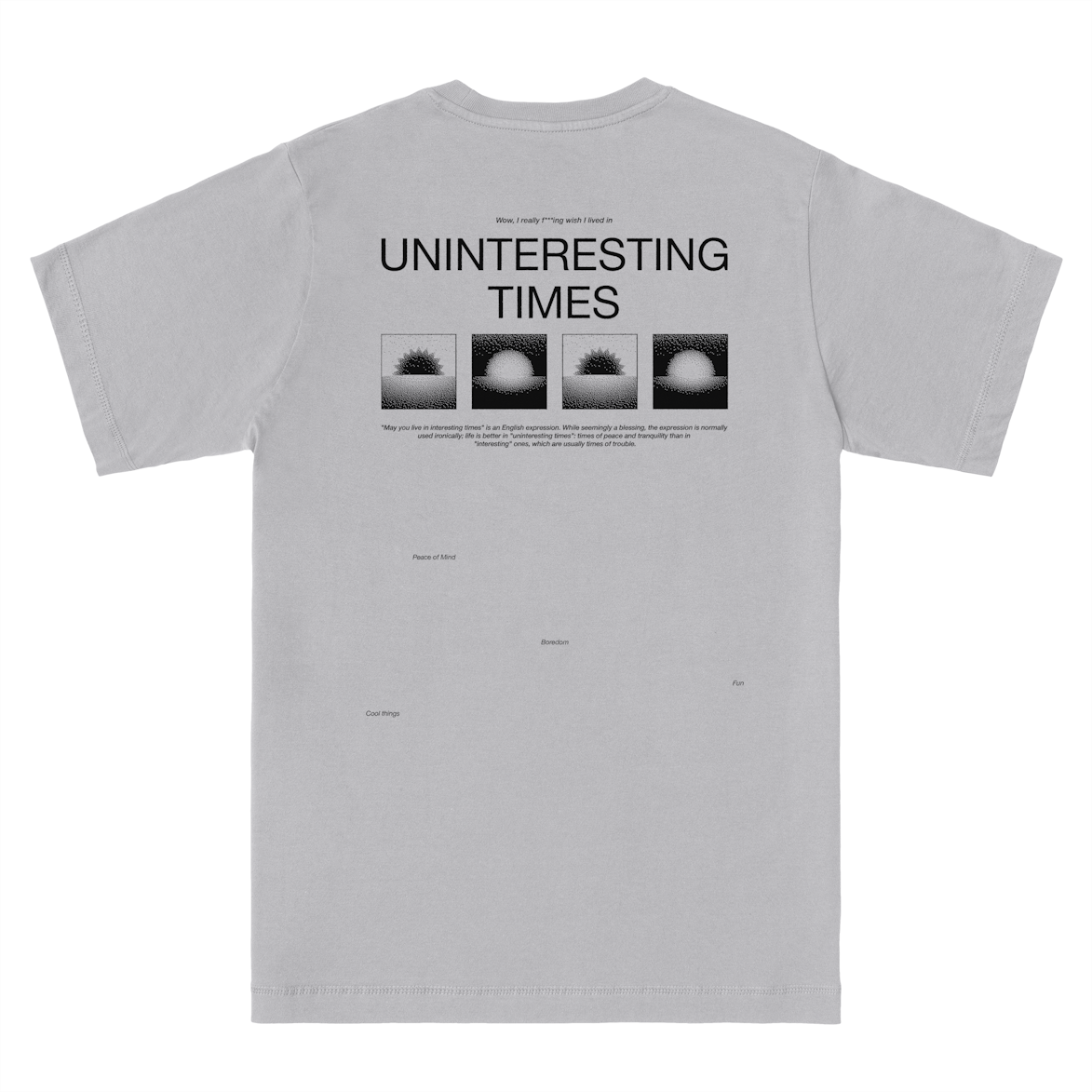 UNINTERESTING TIMES