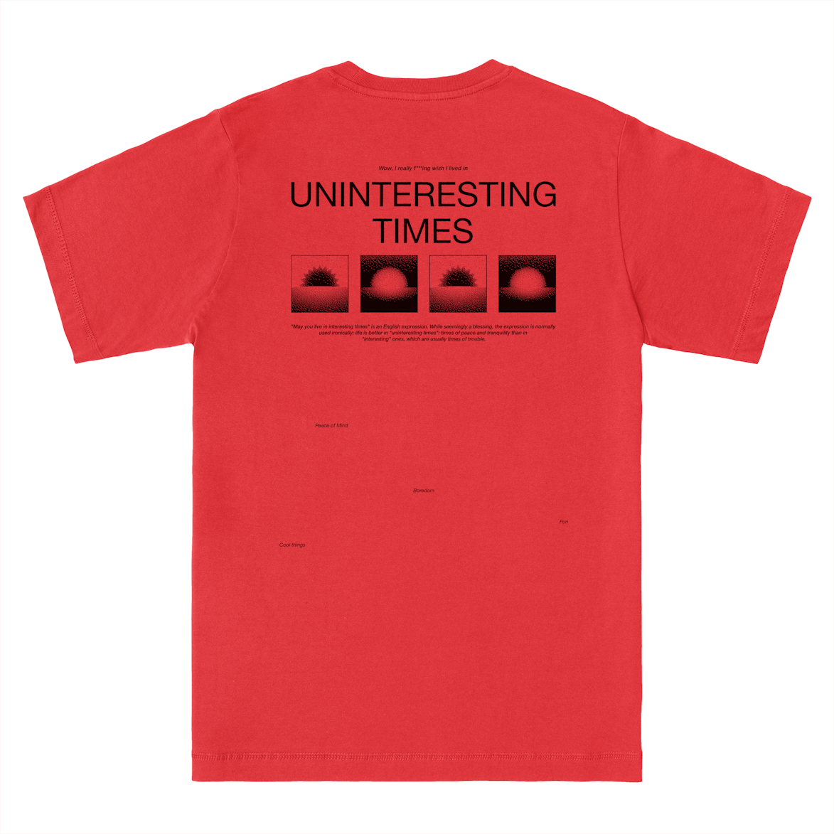 UNINTERESTING TIMES