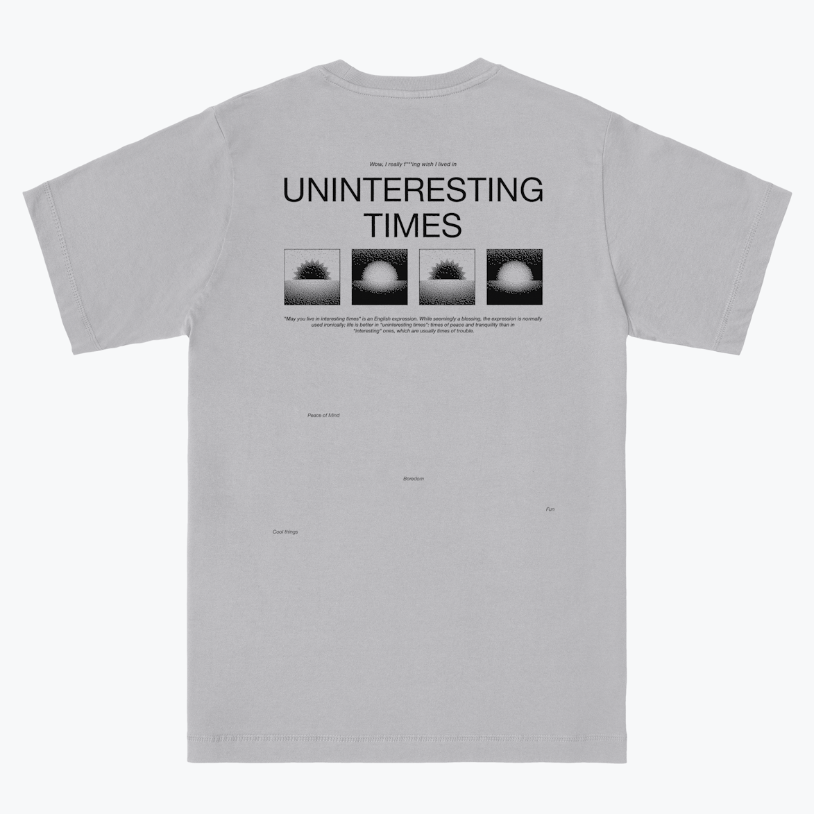 UNINTERESTING TIMES